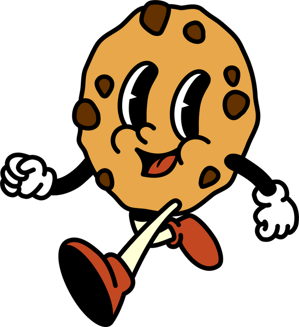 Retro Cookie Character Mascot