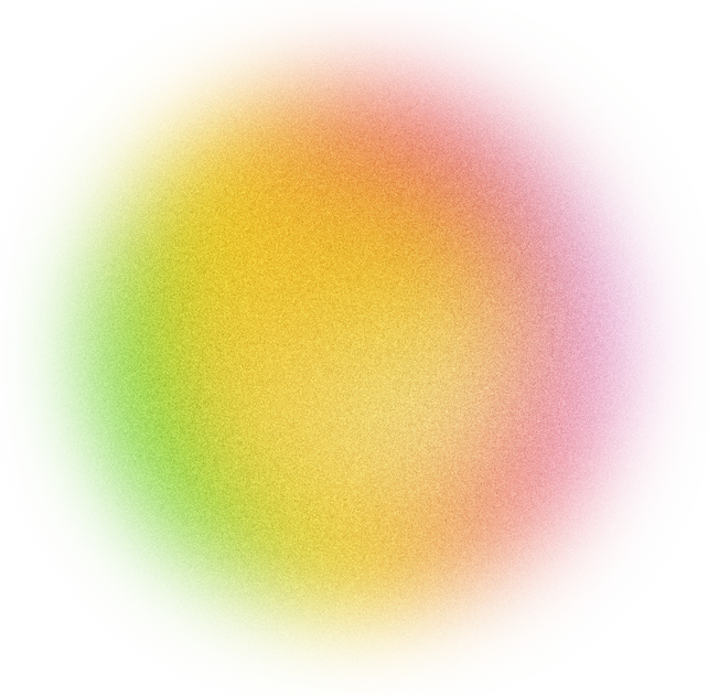 Gradient blur grainy round