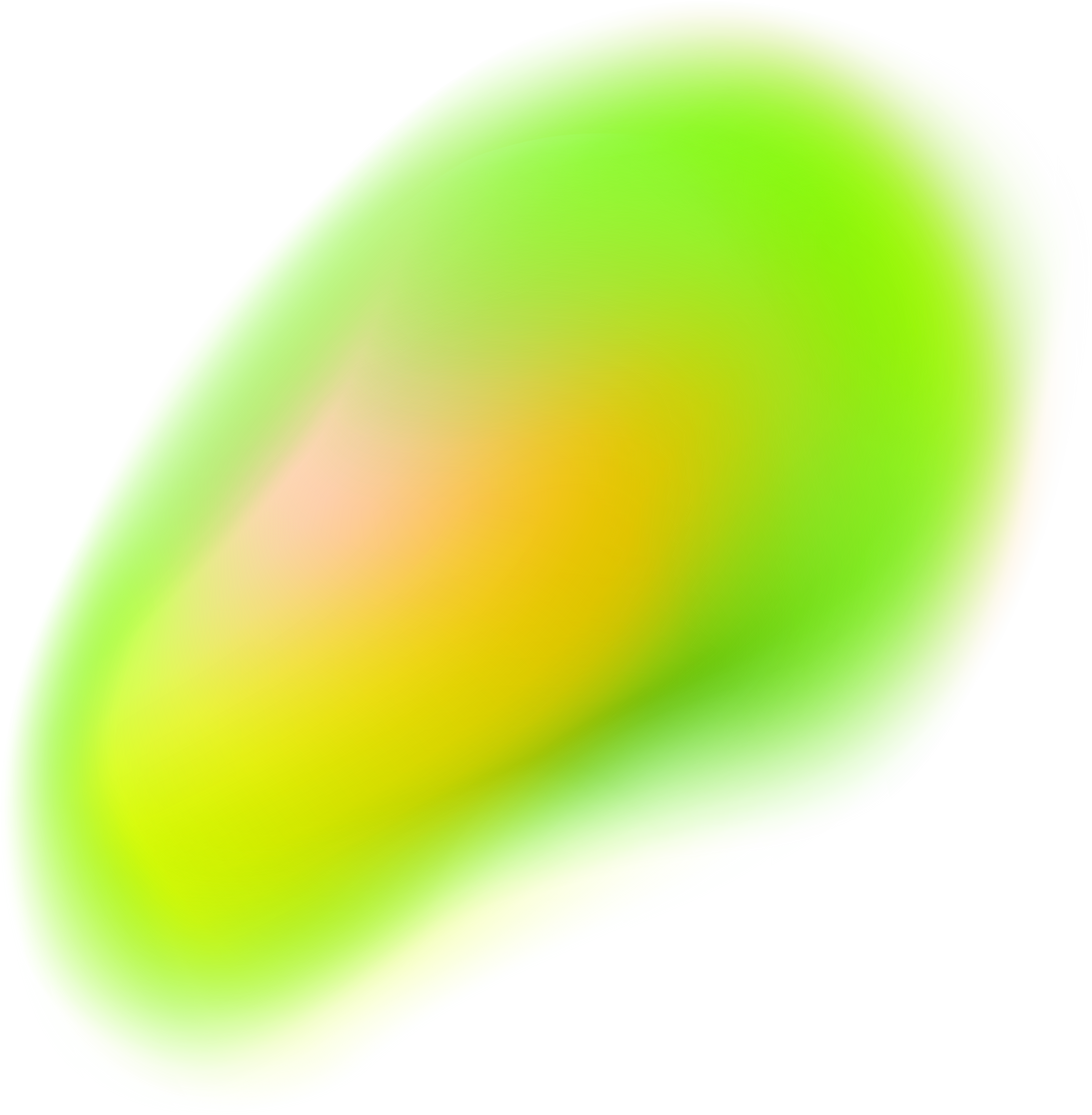 Soft Green Gradient Blob